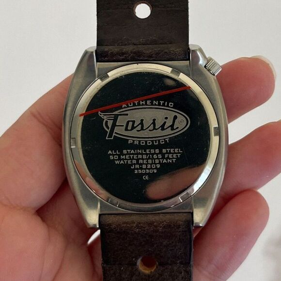 FOSSIL Brown Gold Degrade Dial Men's Watch JR-8209 - Picture 4 of 7